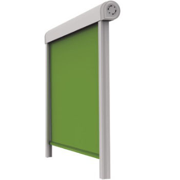 Внешние роликовые шторы с направляющими